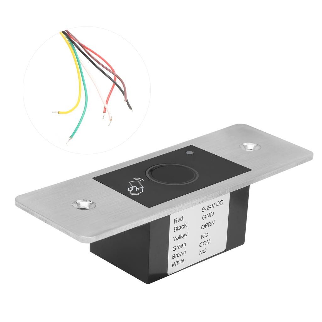 125KHZ RFID  Access Controller Fingerprint Card Waterproof Sturdy Metal Structure