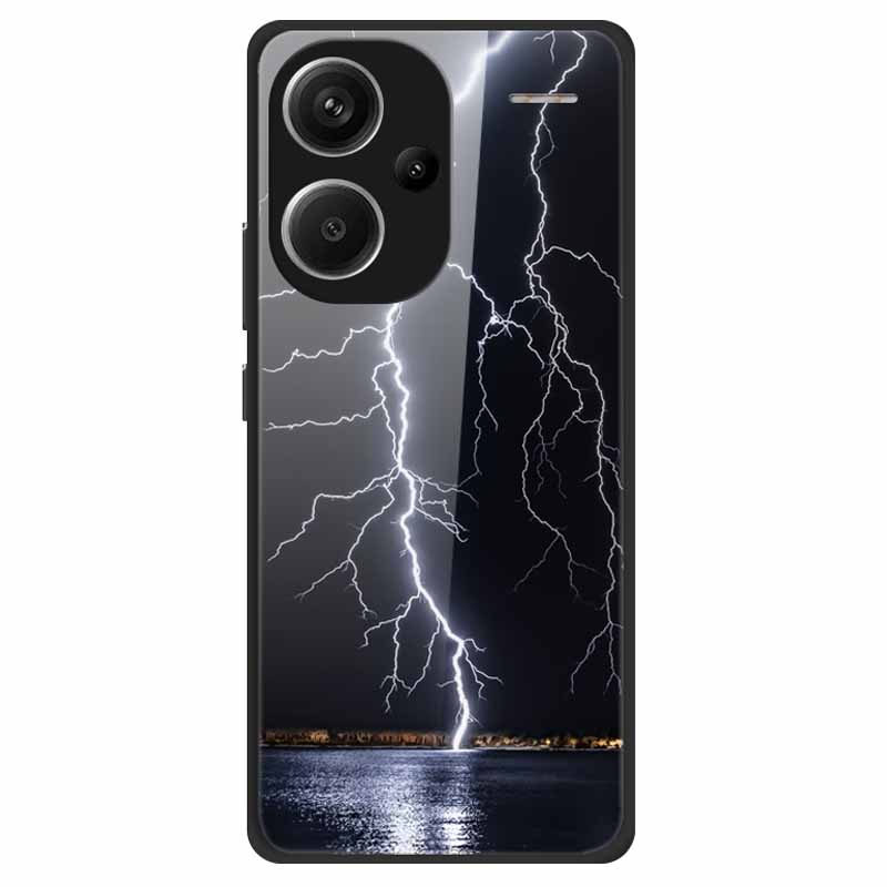 Для Redmi Note 13 Pro Plus 5G Чехол Pro+ Закаленное Стекло Жесткие Fundas для Xiaomi Redmi Note 13 Pro Note13 5G Чехол Coque Роскошный