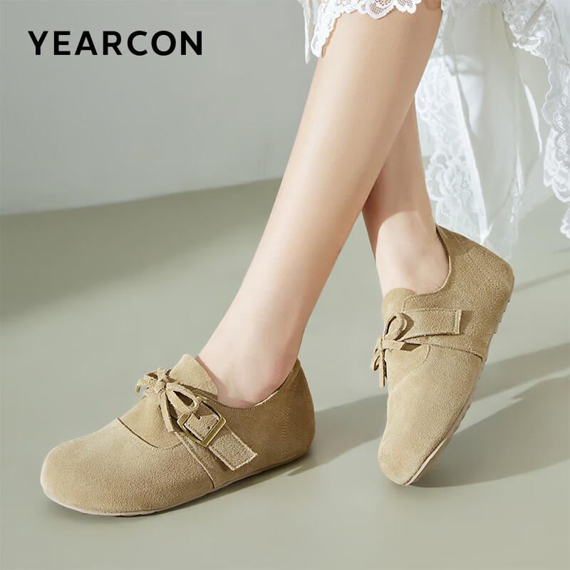 Женские мокасины на плоской подошве в стиле Birkenstock, с круглым носком, закрытым носком, для осени
