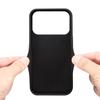 (iPhone 17 Pro, Black) DENIOR For iPhone 17 Pro Case Card Holder Kickstand Leather Phone Back Cover