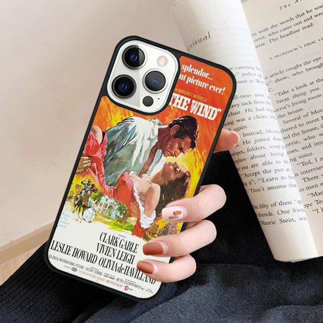 Унесенные ветром Чехол для телефона Задняя крышка для iPhone 17 Air 16 15 14 13 11 12 Pro Max Plus Fundas Coque