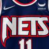 Nike Ретро-печать букв и цифр AU Player Edition Brooklyn Nets Kyrie Irving No. 11 Мужские баскетбольные майки синие DB3623-492