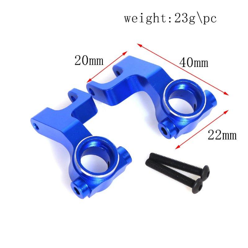 Metal Upgrade Parts Steering Block Hub Carrier Suspension Arm for ARRMA 1/10 GORGON Monster Truck 4x2 RC Car Upgrade Parts