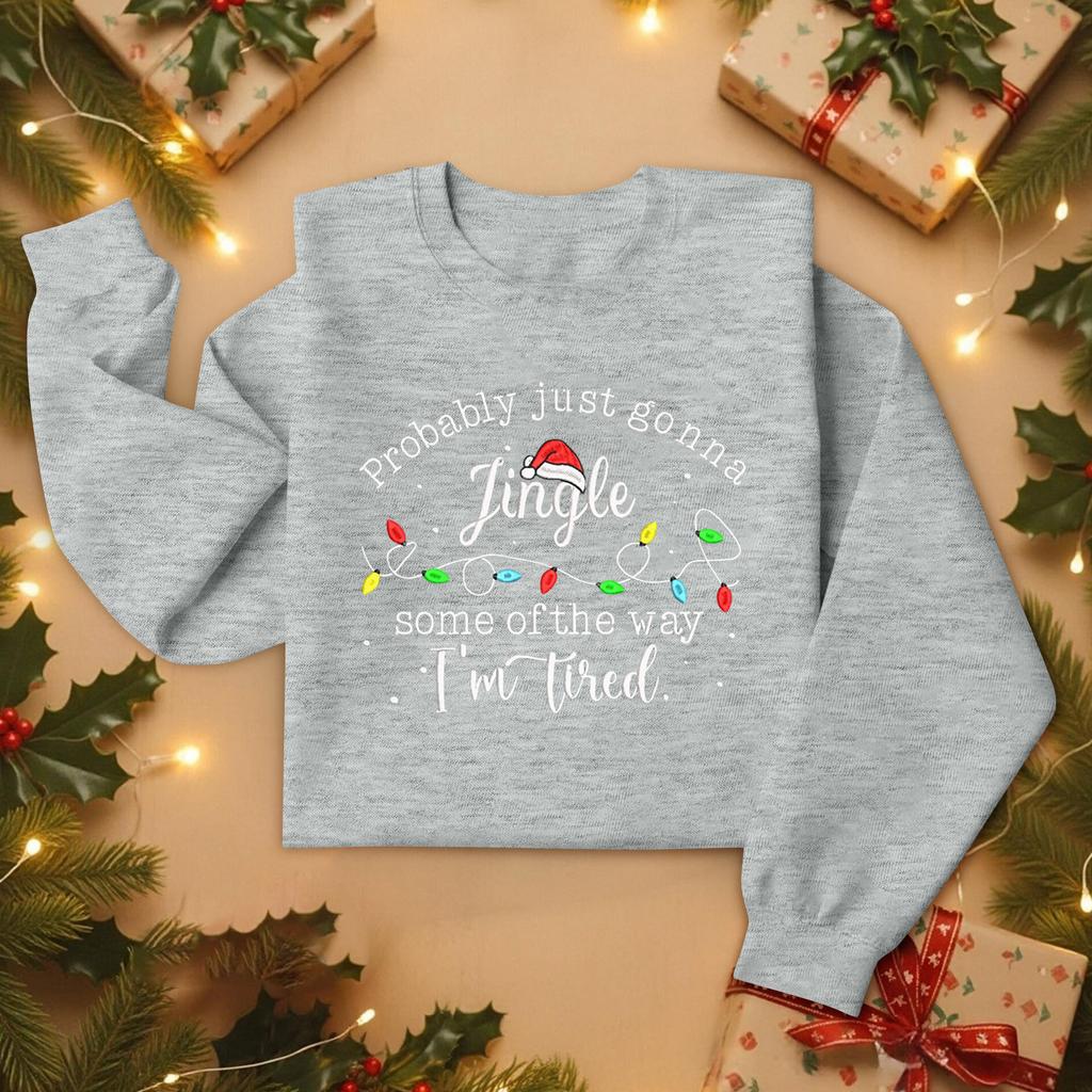 Christmas T-Shirts And Sweatshirts, Women'S Sweatshirts, Long-Sleeved Pullover Sweatshirts, Women'S Long-Sleeved Tops