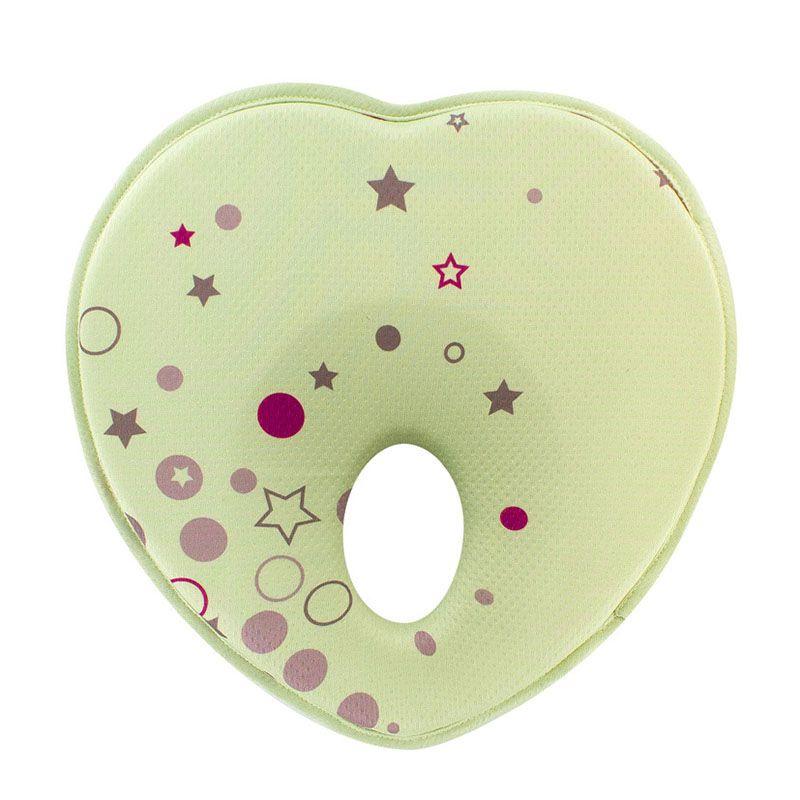 Kids Soft Baby Pillow Memory Foam Prevent Flat Head Anti Roll Neck Support