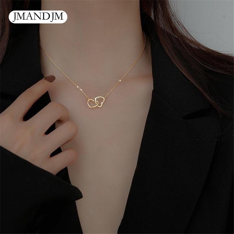 Heart Pendant Necklace For Girls Women Sweater Neck Chain Necklaces Cute Chokers Jewelry