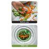 Cactus Sink Strainer Basket Kitchen Drain Filter with Wide Divider & Rotating Design Anti-Clog