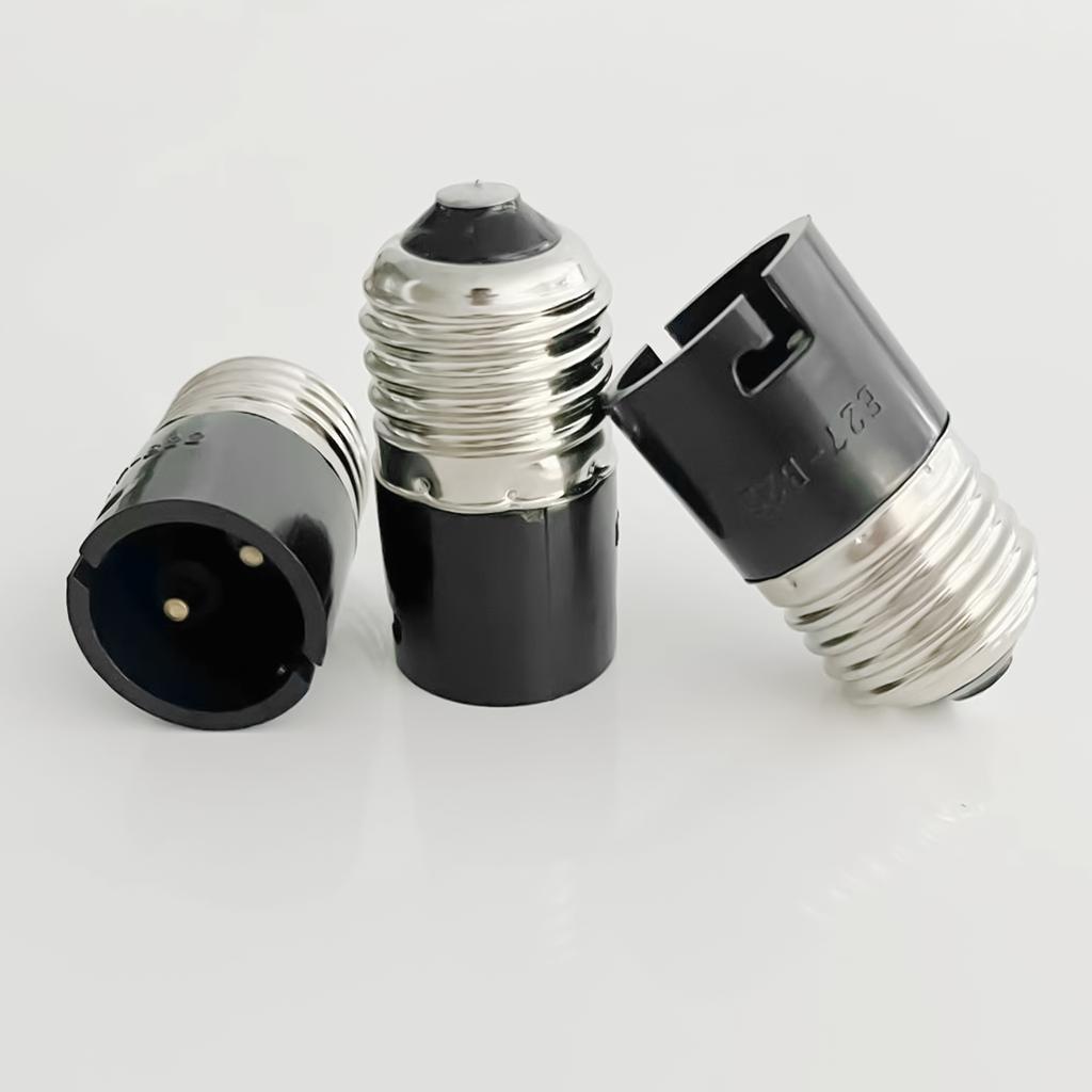 Versatile Bulb Holder E27 To B22 Lamp Holder Adapter Easy Screw In Light Bulb Socket for Home Use Bulb Base Converter