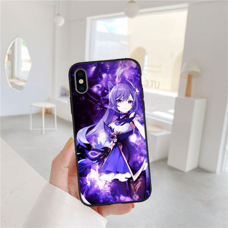 LO47 Genshin Impact Phone Case for Samsung Galaxy M06 M15 M16 M35 M55 M56 A36 A42 A50 A50S A51 A52 A32 A33 A05 A05S A06 A16 A20