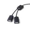 USB-разветвитель USB-папа на 2 USB-мамы Удлинительный USB-кабель Длинный USB Y-разветвитель