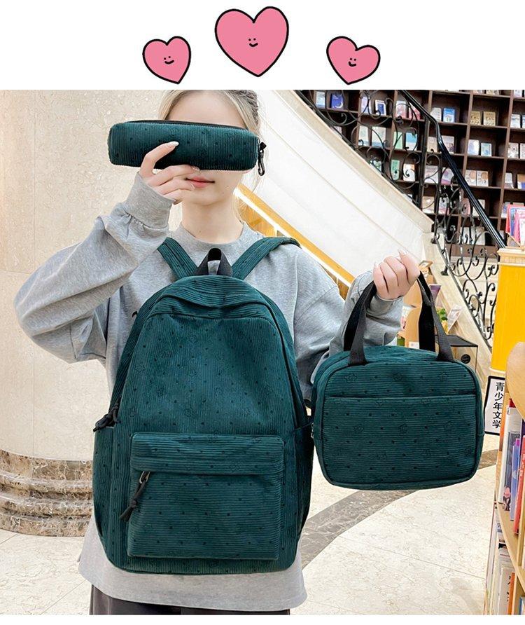 Schoolbag1011 new backpack Japanese large-capacity student cute ins schoolbag junior high school high value versatile backpack