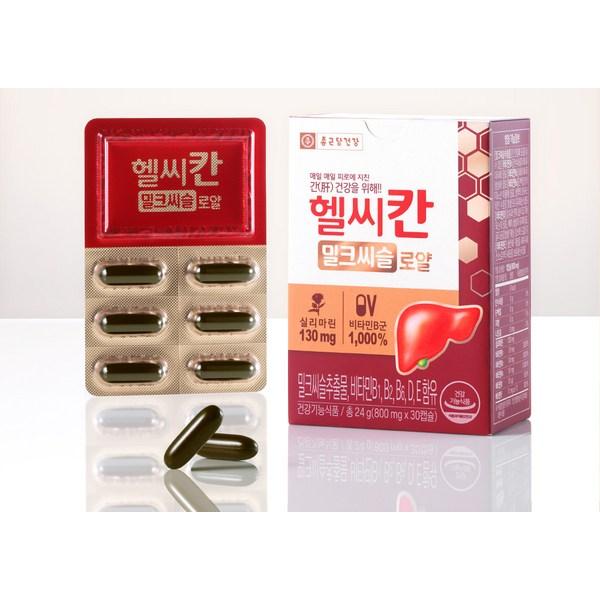 Пищевая добавка Chong Kun Dang Health Healthy Khan Royal, 30 таблеток, 1 упаковка, корейская незаменимая здоровая пища