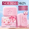 Sakura Niacinamide Brightening Soap for Nourishing & Whitening Skin with Gentle Exfoliation