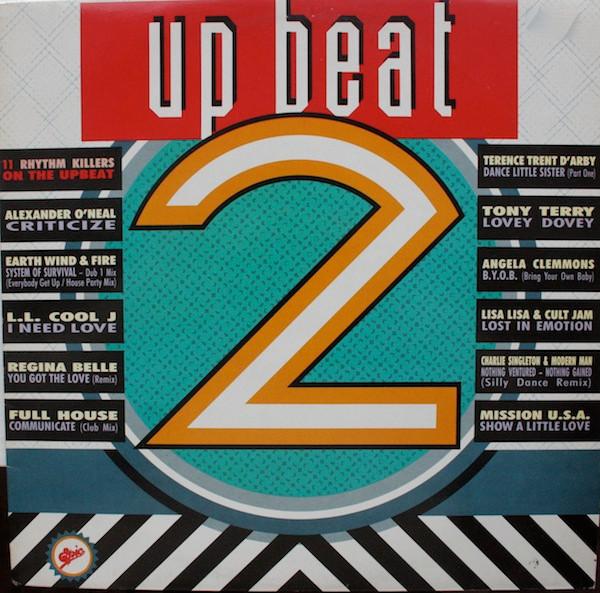 Виниловая пластинка VARIOUS - Up Beat 2 ONUP2 EPIC 1987 UK Танцевальная и Электронная Музыка Б/У