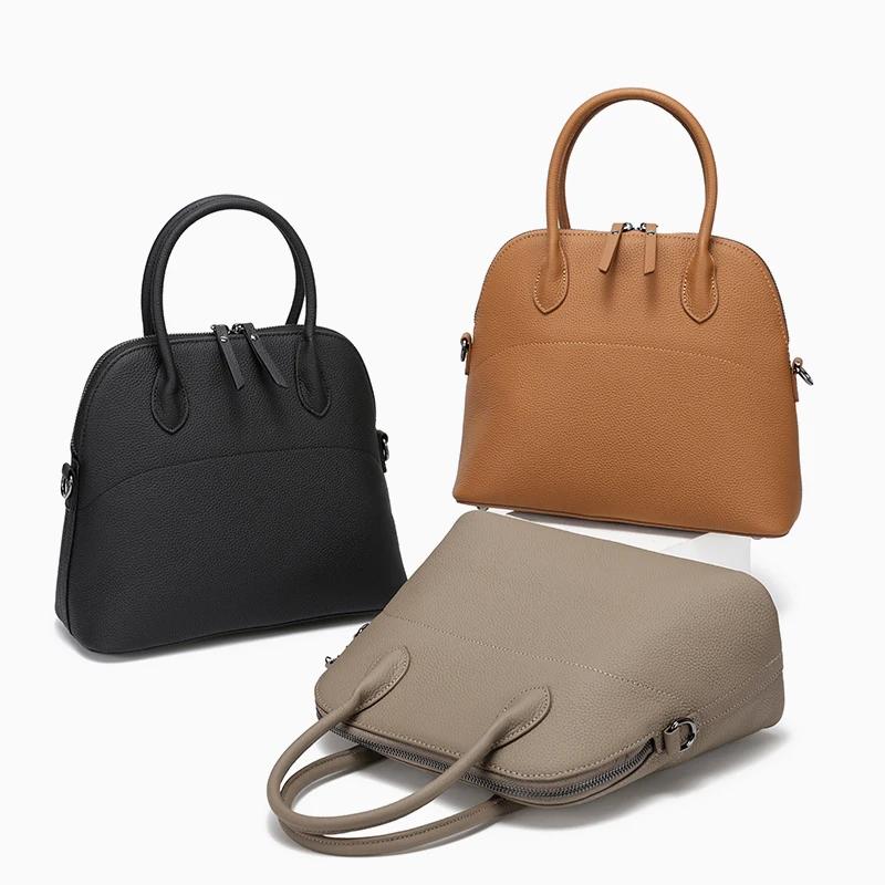 Женская дизайнерская сумка-тоут из натуральной кожи класса люкс, женская мода, универсальные сумки через плечо, новые