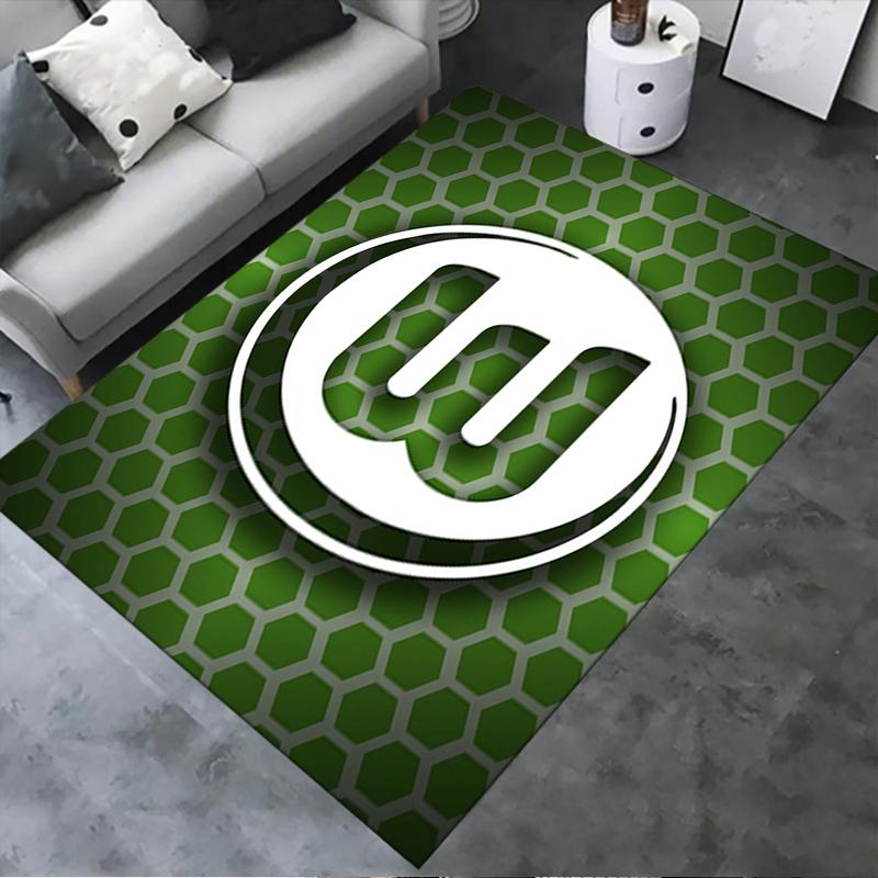 2025 New VfL Wolfsburg Carpet Rug for Living Room Bedroom Home Sofa Decoration,Kids play Non-slip Floor Mat101