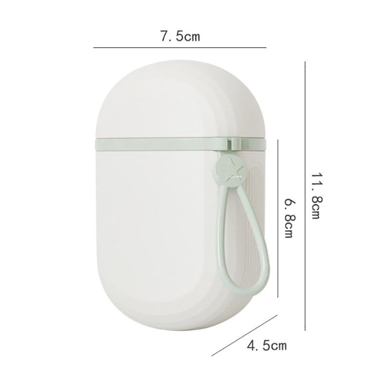 Портативная герметичная мыльница с крышкой, овальная пластиковая мыльница, водонепроницаемый органайзер для посуды