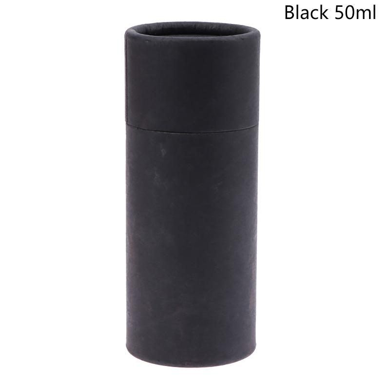 Круглая картонная подарочная коробка Упаковка для флаконов косметических эфирных масел Упаковка для помады Упаковка для духов Коробки из крафт-бумаги