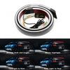 130cm 51 Inch Car Carbon Rear Spoiler Sticker Led Strip Brake Light Turn Signal Lamp Flowing Waterproof Red Dream Color
