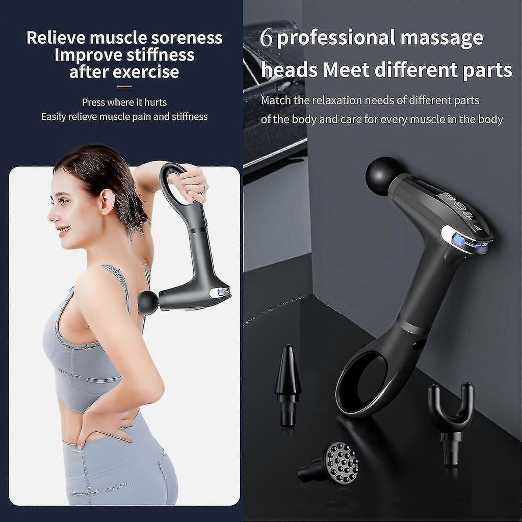 Massage Gun, Deep Tissue Massager Gun Massagers For Pain, Portable Percussion Massager For Body Pain Recovery, Great Gift