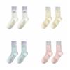 Cute Women's Thickened Socks Soft Middle Tube Socks Simple Warm Home Socks  Autumn Winter