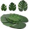 90 Pcs 3 Kinds Artificial Palm Leaves Tropical Leaves Jungle Leaves Decorations for Party Beach Baby Shower Wedding Birthday Decorations