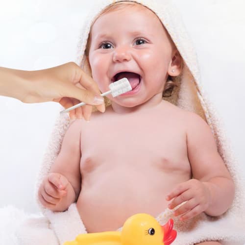 Soft and Comfortable Oral Cleaning Products for Newborns, Baby, Tongue Cleaner, Tongue Brush, Kids, Baby Toothpaste, Home, Travel, Hotel, and Outdoor