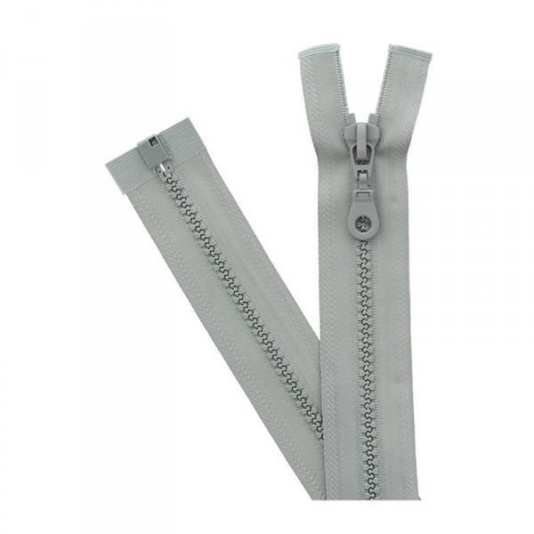 Fermeture Éclair Séparable - Prym - 25 cm - Plastique Moulé - Largeur 6 mm - Gris Clair