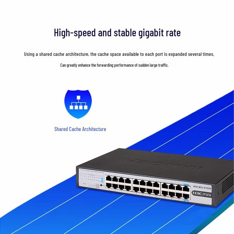 H3C S1224 24-Port Gigabit Ethernet Switch