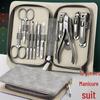 Professional Manicure Gift Set: Nail Clippers, Ingrown Nail Clippers, Nail Scissors & Tools