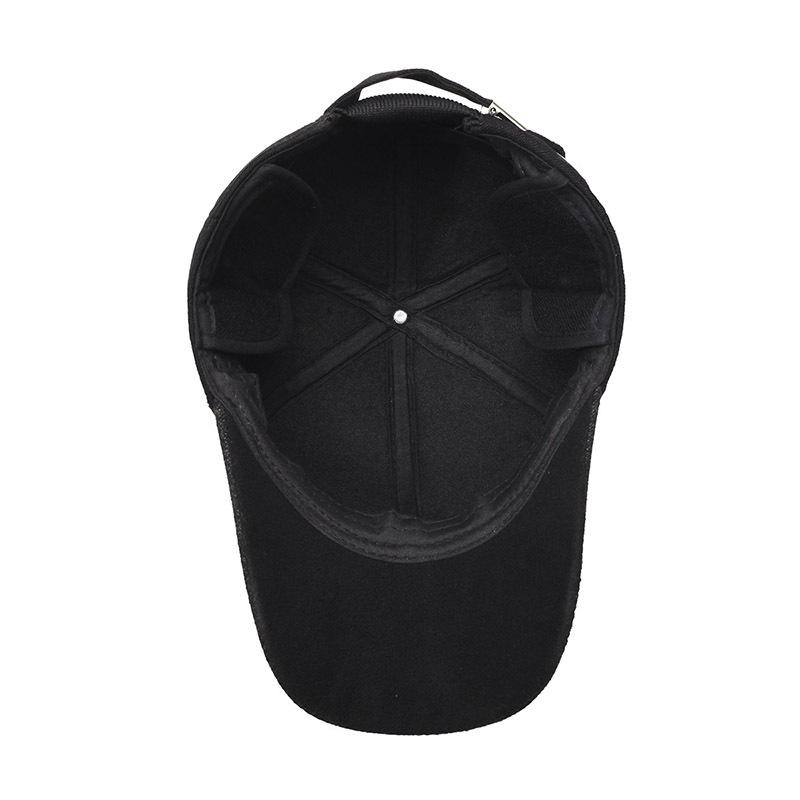 Men's Hat Winter Middle-Aged and Elderly Warm Baseball Cap Cotton Cap Outdoor Coldproof Ear Protection Cap