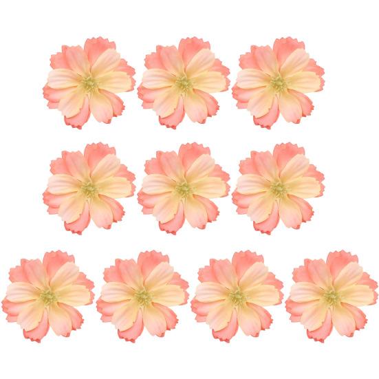 Высококачественная искусственная цветочная головка, яркое украшение для дома 4,5 см