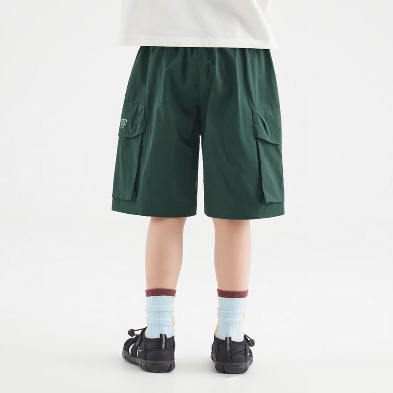 Boys' Loose Fit Cotton Cargo Shorts