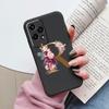 Золотой Чехол-Буквы Для Honor 200 Pro Lite Умный Черный Чехол Мягкая Крышка Для Honor 200Lite Защитный Ударопрочный Funda Розовый Цветок