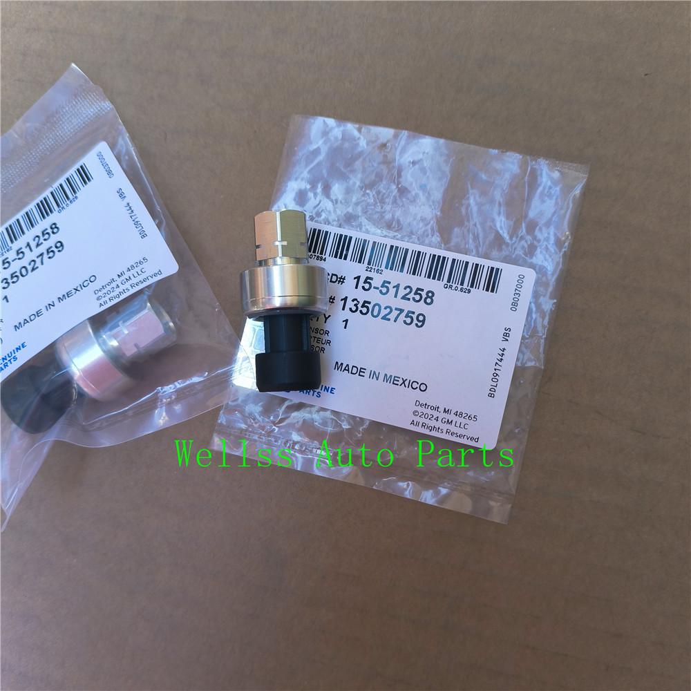A/C Refrigerant Pressure Sensor 7701205751 13587668 13502759 For Buick Cadillac Chevrolet Ford GMC Hummer GM