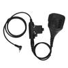Hand Microphone U94 PTT 7.1mm High Strength Shoulder Microphone PU Line with Clip for Yaese VX3R
