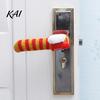 Christmas Gift for New Home Knitted Doorknob Covers, Santa Reindeer Decor, Anti?Slip Protector Sleeves, Door Handle Guards Cushion Pads, Floor