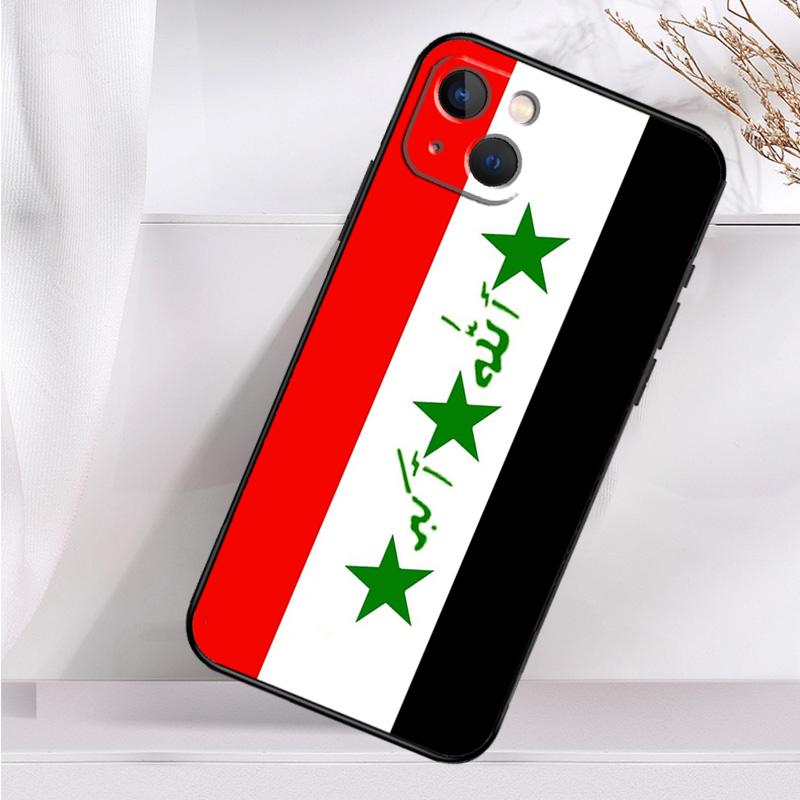 Иракский Ирак Национальный Флаг Чехол Для iPhone 14 13 12 11 16 15 Pro Max Mini Чехол X XR XS 8 7 14 16 15 Plus Аксессуары