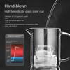 Glass Filter Glass Teapot with Filter Heat-resistant Clear Tea Pitcher Food Grade Fair Cup  Teaware
