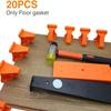 20Pcs Laminate Floor Installation Gasket Removable Floor Mounting Gasket Furniture Pads Tool