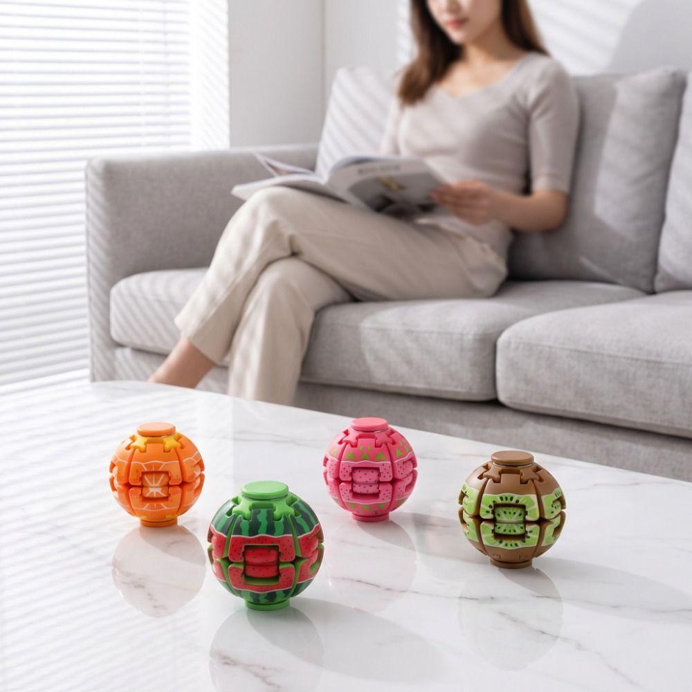 Creative Press Rotating Depress Ball Relaxation Spin Rush Fidget Gyro Finger Fidget