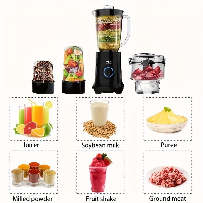 Royal Air Force 4-in-1 Portable Blender for Milkshakes & Smoothies