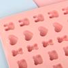 1Pc 54 Cavities Fruit Animal Silicone Mold Diy Mini Chocolate Ice Cube Tray Dropper Candy Fudge Non-Stick Jelly Baking Mold