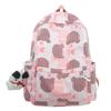 Cute Graffiti Bear Backpack Female New Trendy Junior High School High School Student Schoolbag Large Capacity Nylon Casual Backpack