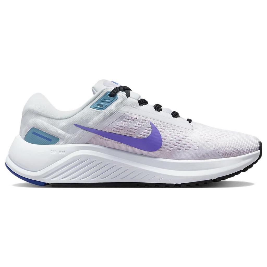 Nike Air Zoom Structure 24 White Psychic Purple Женские кроссовки Barely-Grape Cerulean DA8570-105