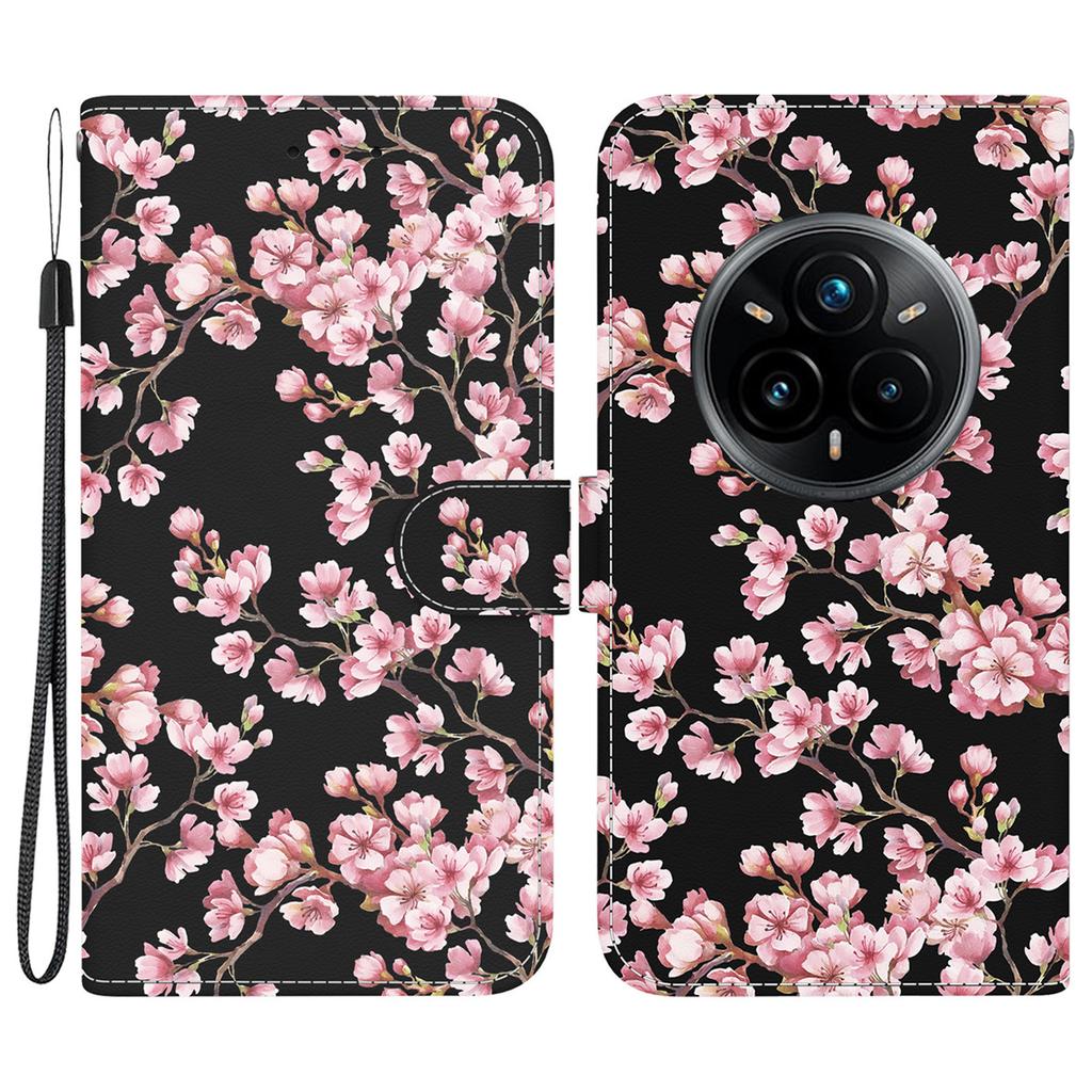 For Realme 14 Pro+ 5G Wallet Phone Case Anti-Drop Leather Flip Cover Pattern Printing