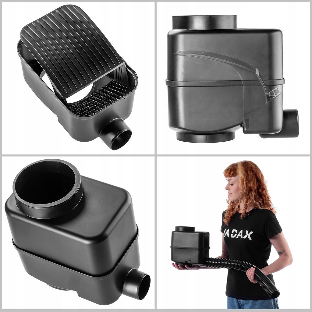 KADAX Zbiornik Na Deszczówkę Pojemnik Zestaw