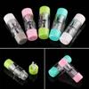 Mini Candy Color Portable Travel Glasses Holder Contact Lens Case Bottle Tube Soaking Box
