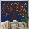 Древо жизни большой размер украшения дома художественный гобелен фантастическая сцена Богемия Таро настенный гобелен