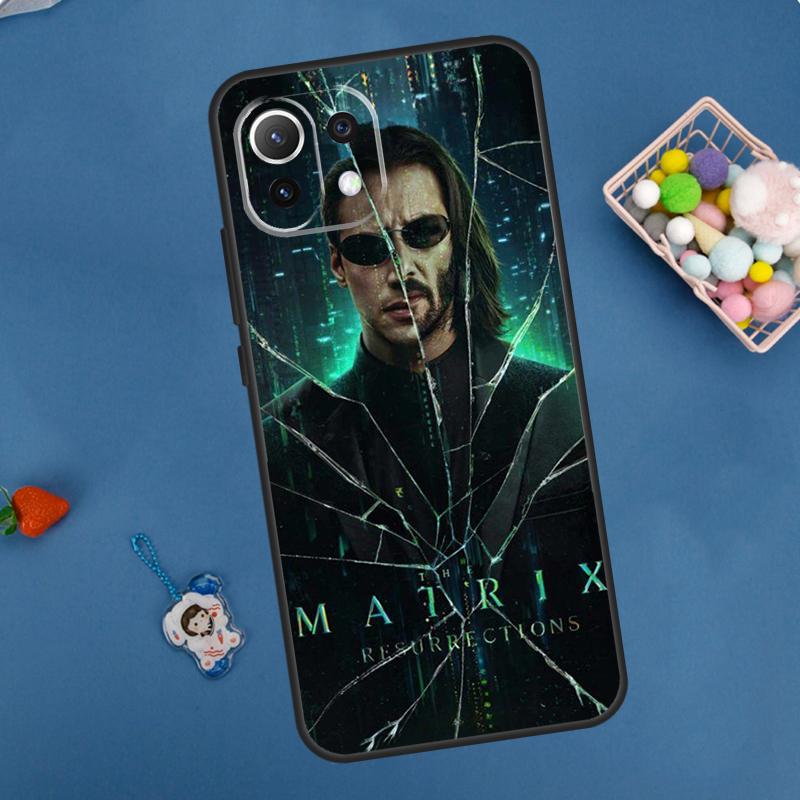 Matrix 4 Art Case For Xiaomi 14T Pro 13T 11T 12T 13 14 15 Ultra POCO X7 Pro X3 X5 X6 F5 F6 M6 Pro Cover